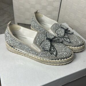Manshu company 1987 Glitter Platform Loafers